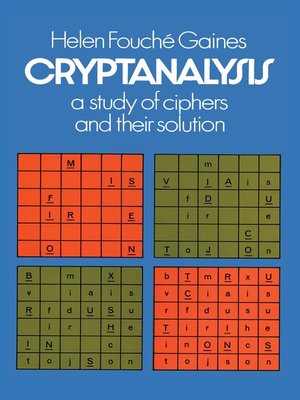 cover image of Cryptanalysis